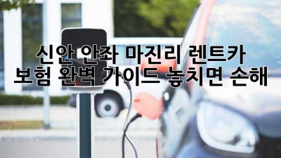 🚗💨 신안 안좌 마진리 렌트카 보험 완벽 가이드: 놓치면 손해! 🏝️